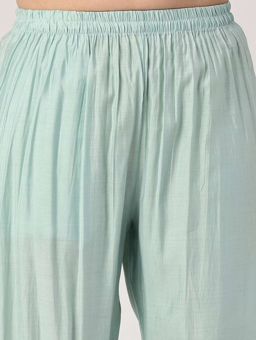 Women Three Quarter Sleeve Kurta Pant With Dupatta Set - 22288429 -  Standard Image - 4