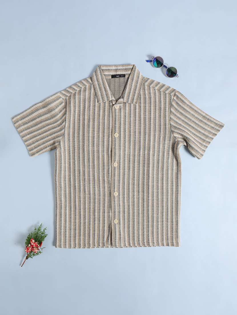 green cotton shirt - 22288587 -  Standard Image - 1