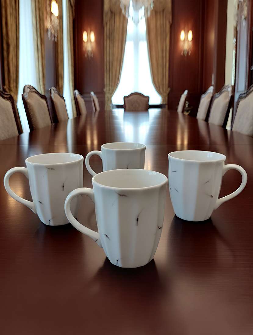 moody panda cloud collection | mug set of 4 | milk mug | ceramic mugs | 300ml | coffee mugs | large