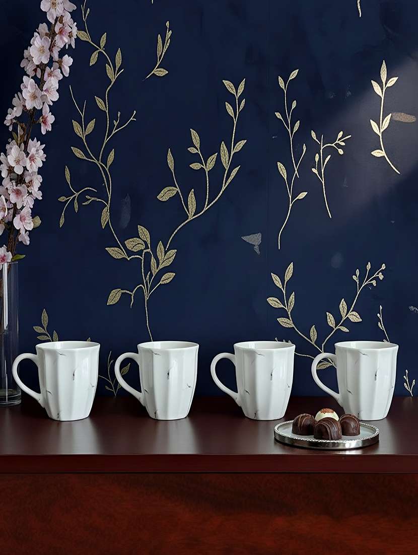 moody panda cloud collection | mug set of 4 | milk mug | ceramic mugs | 300ml | coffee mugs | large - 22288649 -  Standard Image - 1