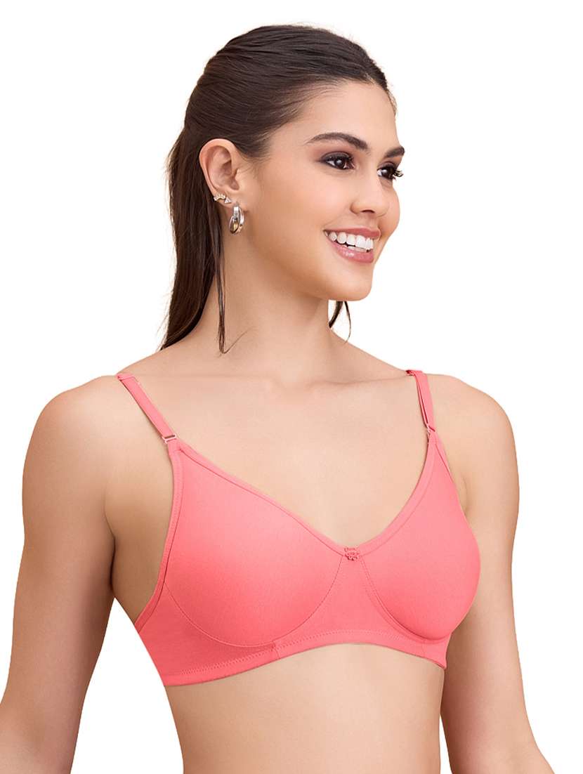 women solid non padded t-shirt bra - 22288733 -  Standard Image - 1