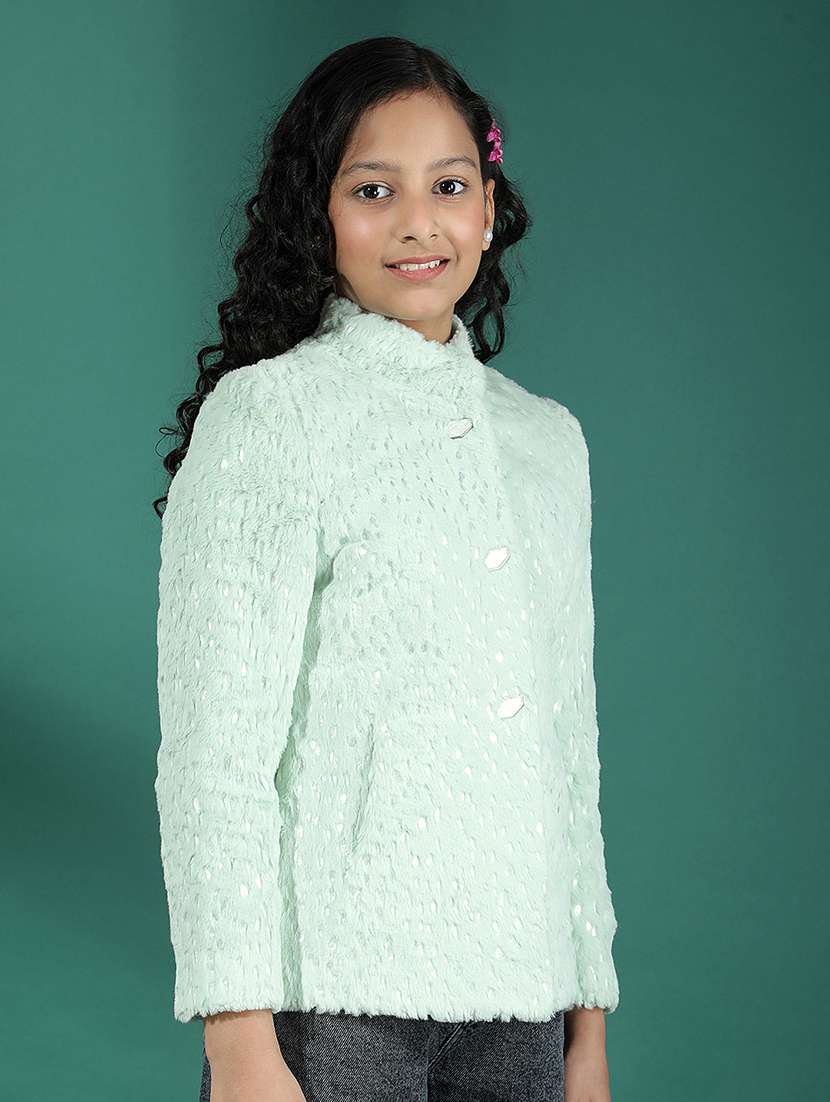 girls self designed long sleeve jacket - 22288781 -  Standard Image - 1