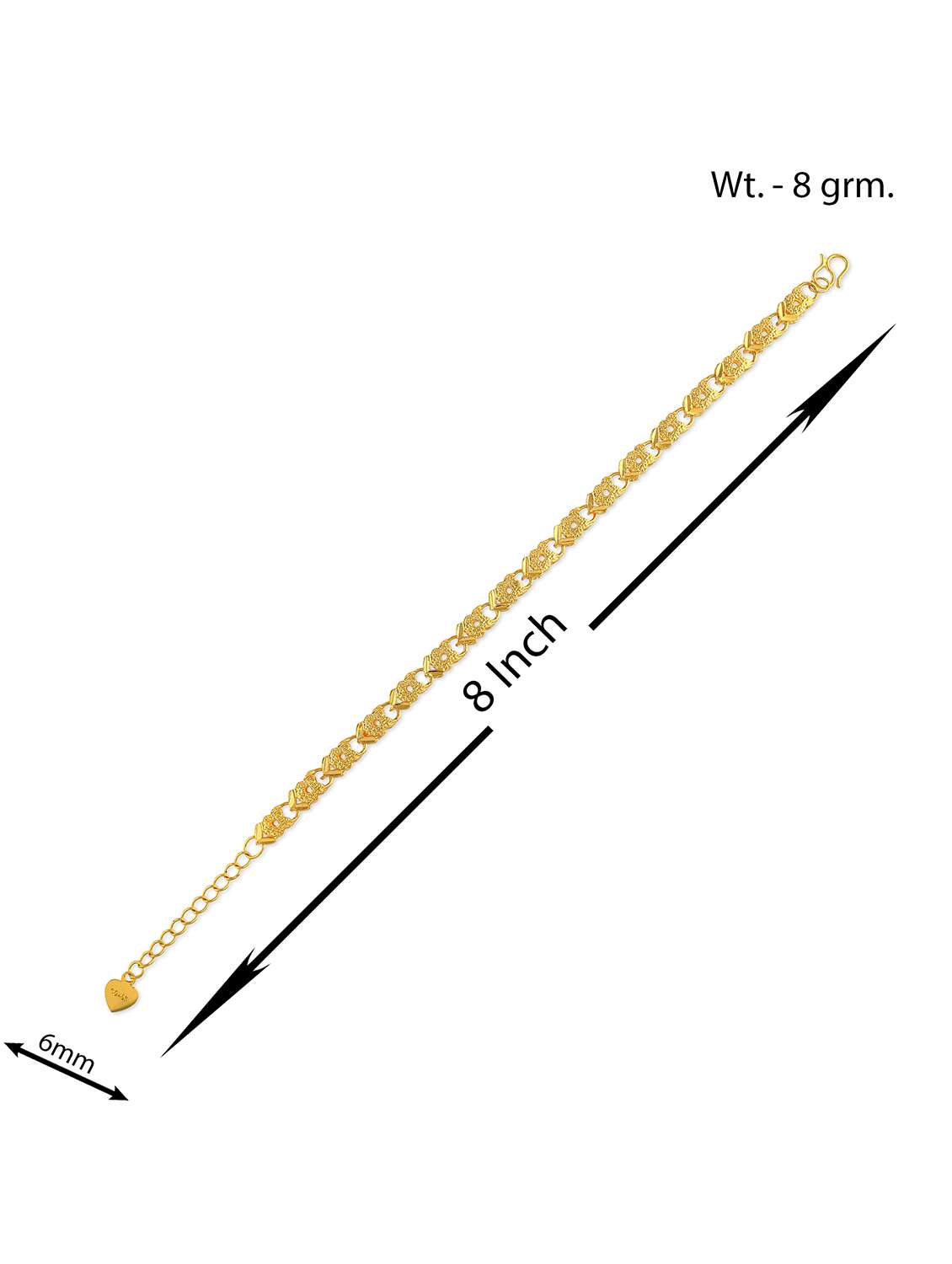 men gold plated chain bracelet - 22288801 -  Standard Image - 4