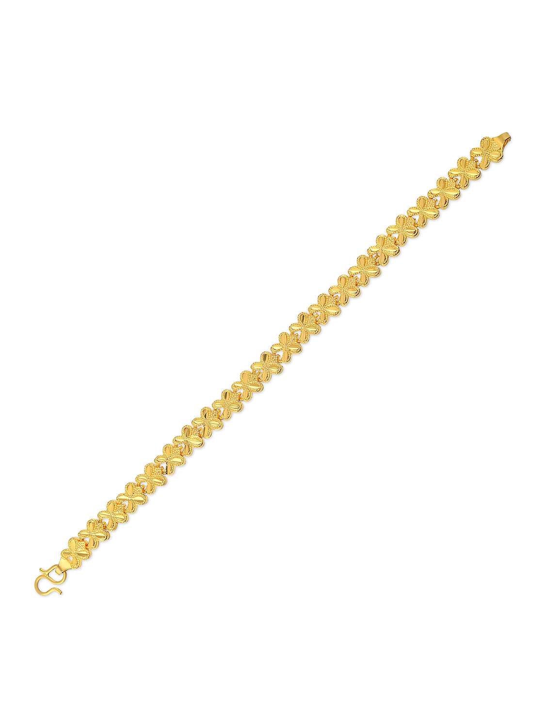men gold plated chain bracelet - 22288802 -  Standard Image - 4