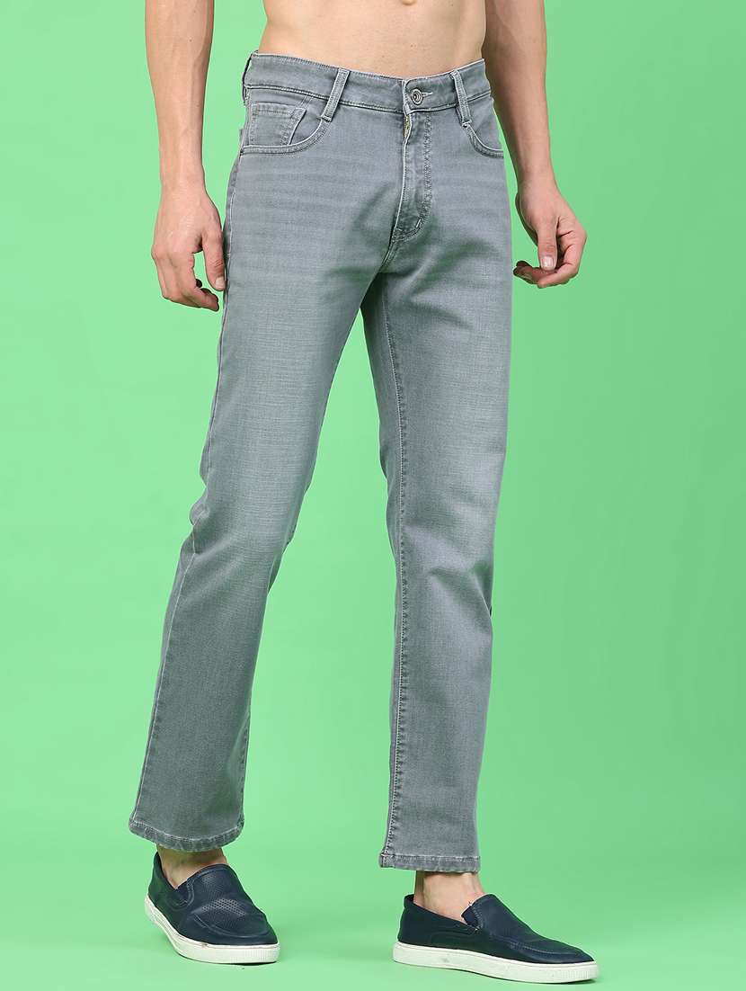 men washed mid rise full length jeans - 22289886 -  Standard Image - 1