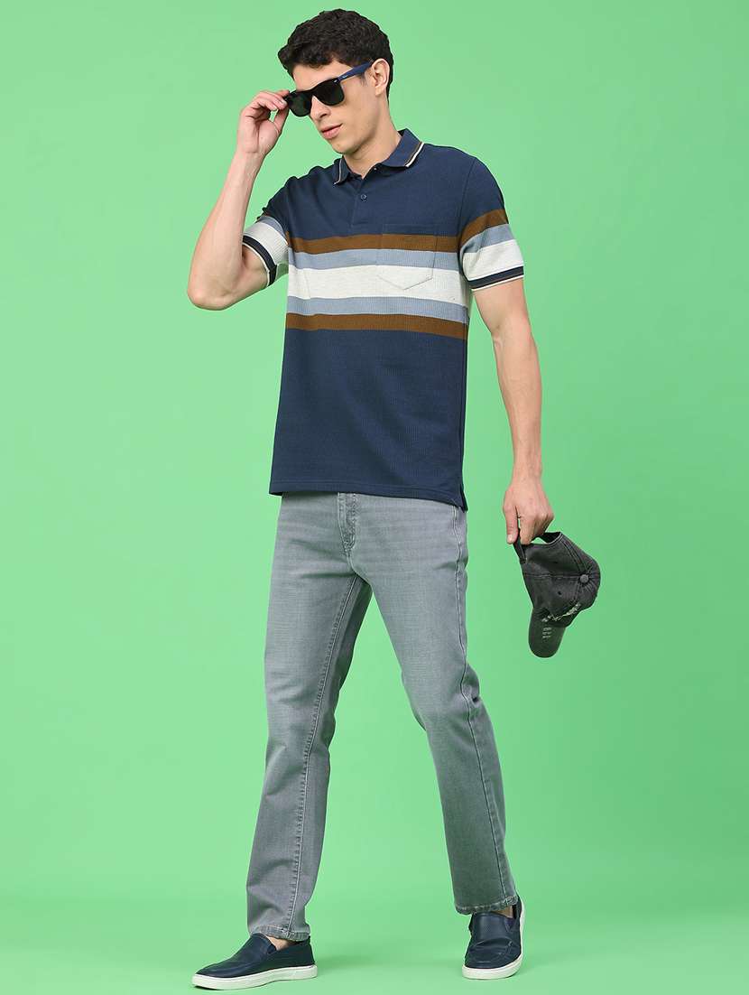 men washed mid rise full length jeans - 22289886 -  Standard Image - 4