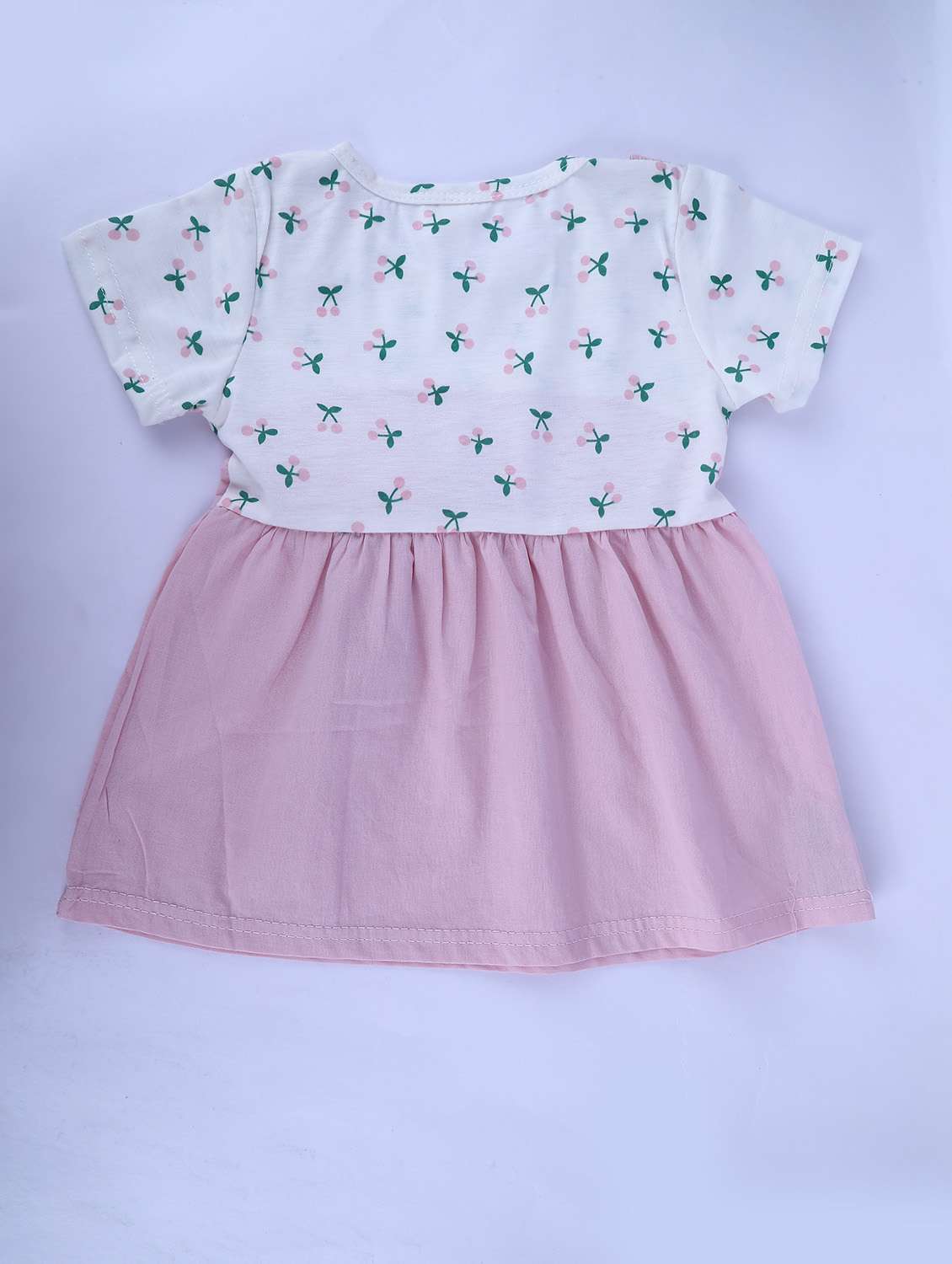 kids printed round neck frock with bloomer - 22289989 -  Standard Image - 1