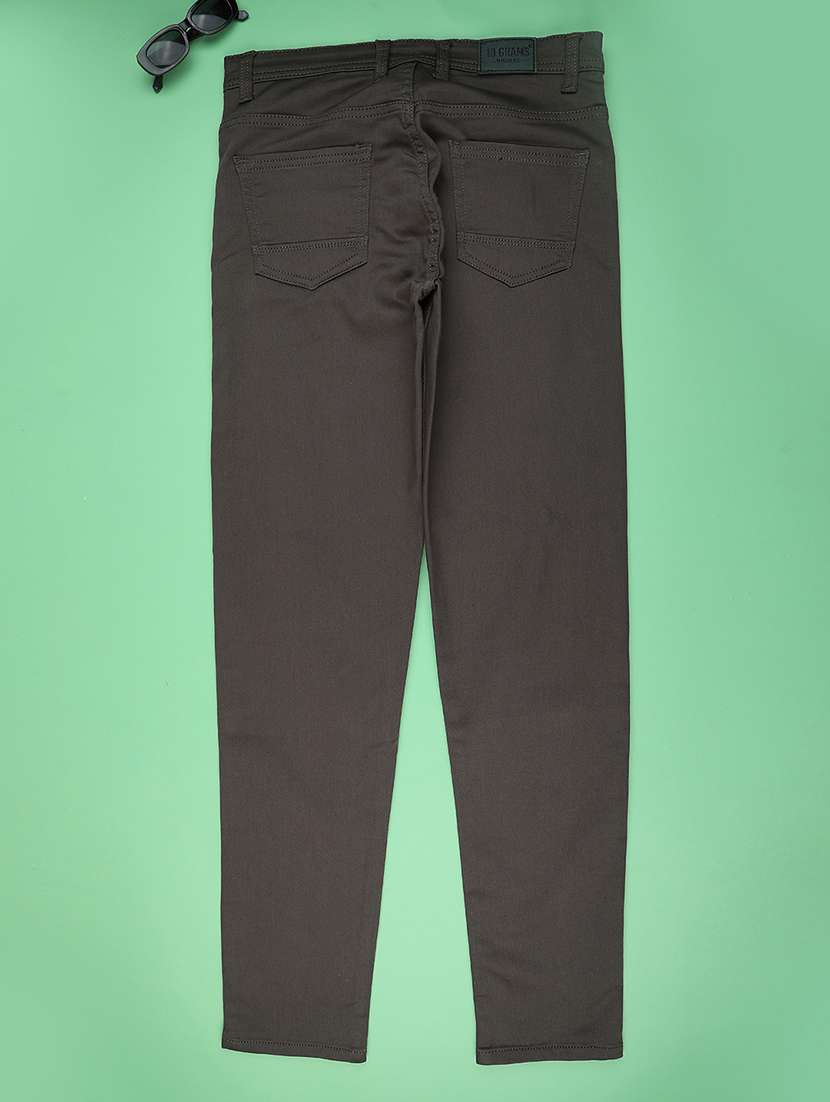 girls solid mid rise slim jean - 22290051 -  Standard Image - 1