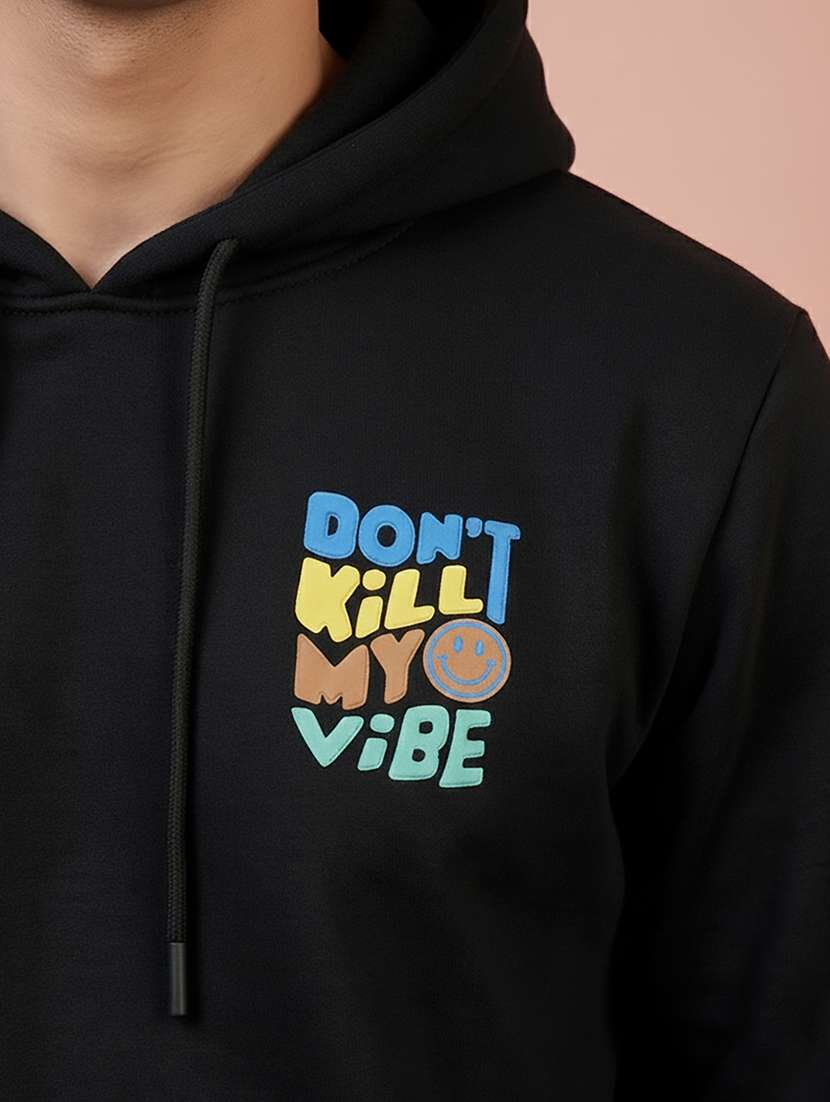 men typographic long sleeve regular fit sweatshirt - 22290425 -  Standard Image - 1