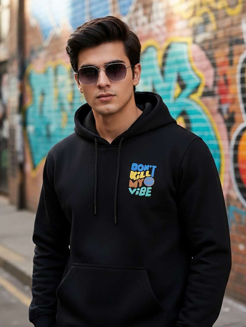 men typographic long sleeve regular fit sweatshirt - 22290432 -  Standard Image - 1