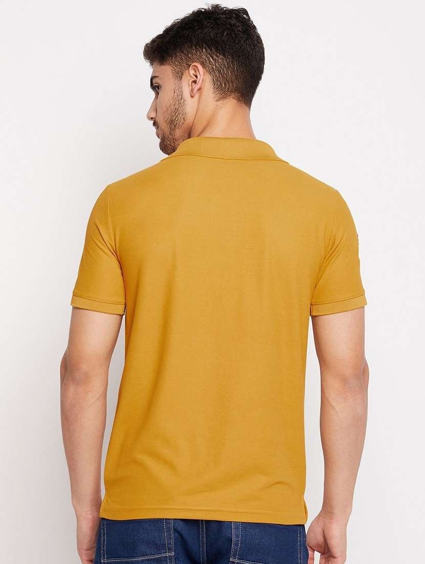 men solid short sleeve polo t-shirt - 22290634 -  Standard Image - 1