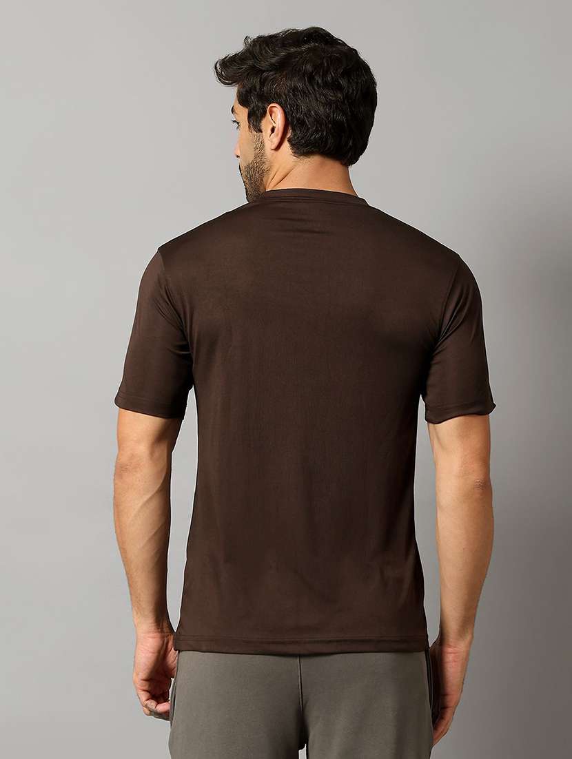 men solid short sleeve regular fit t-shirt - 22291209 -  Standard Image - 1