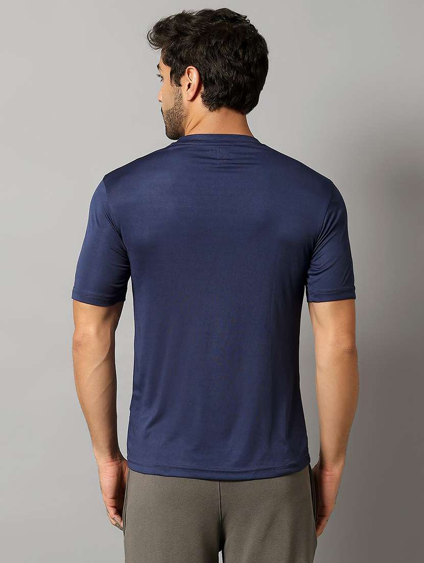 men solid short sleeve regular fit t-shirt - 22291220 -  Standard Image - 1