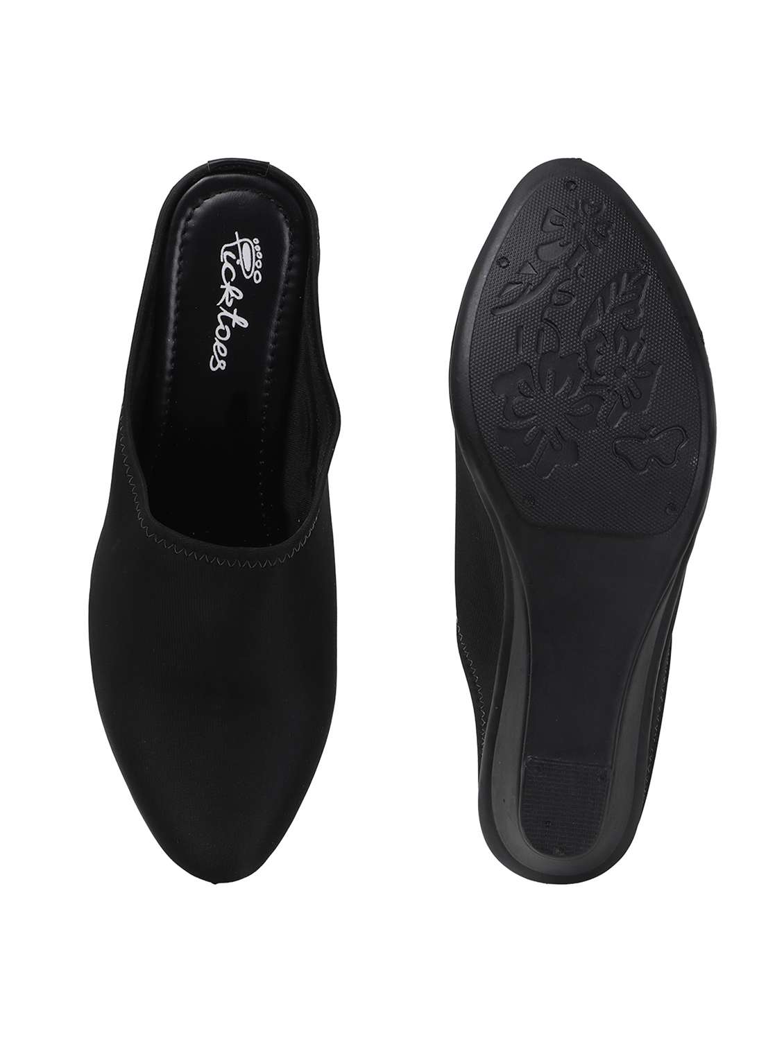 women solid slip on mules - 22291264 -  Standard Image - 4