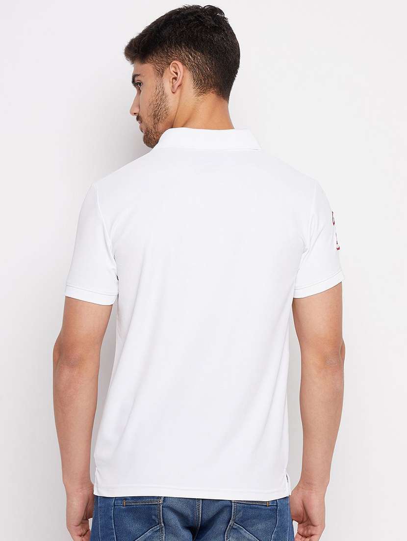 men solid short sleeve polo t-shirt - 22291652 -  Standard Image - 1