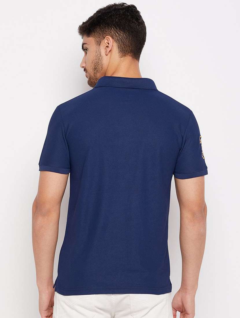 men solid short sleeve polo t-shirt - 22291788 -  Standard Image - 1