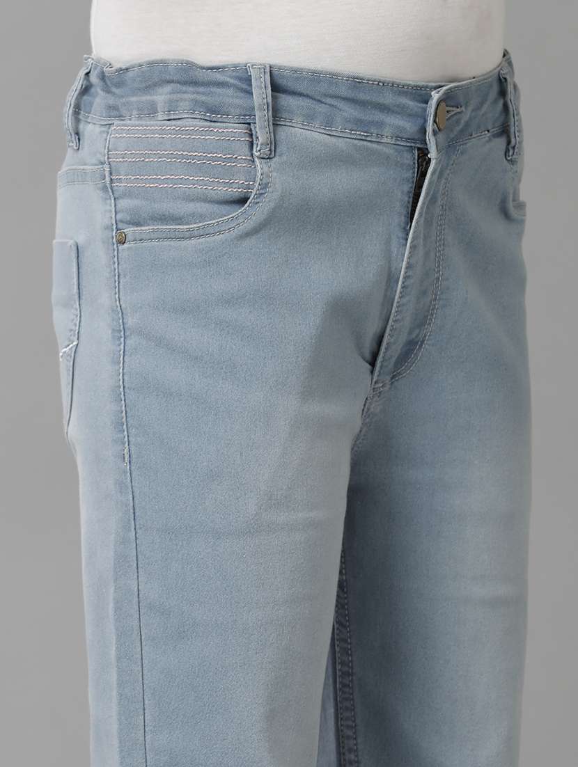 girls solid mid rise bootcut jean - 22291976 -  Standard Image - 4