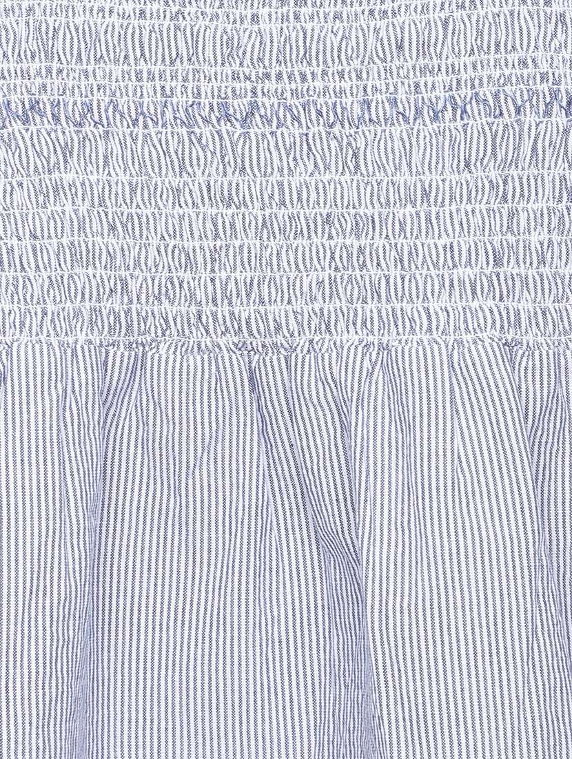 girls striped off shoulder top - 22292153 -  Standard Image - 4