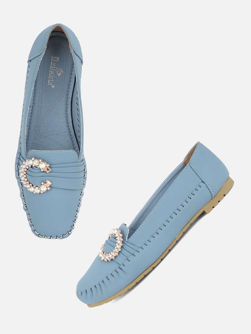 women solid slip on ballerina - 22292178 -  Standard Image - 4