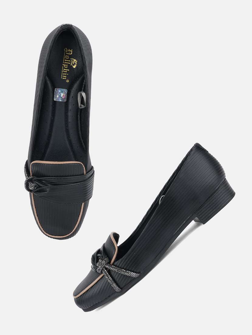 women solid slip on ballerina - 22292183 -  Standard Image - 4