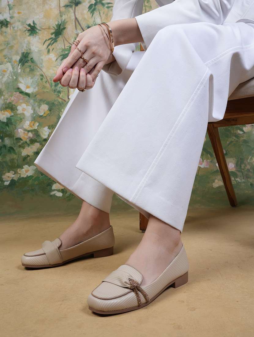 women solid slip on ballerina - 22292184 -  Standard Image - 1