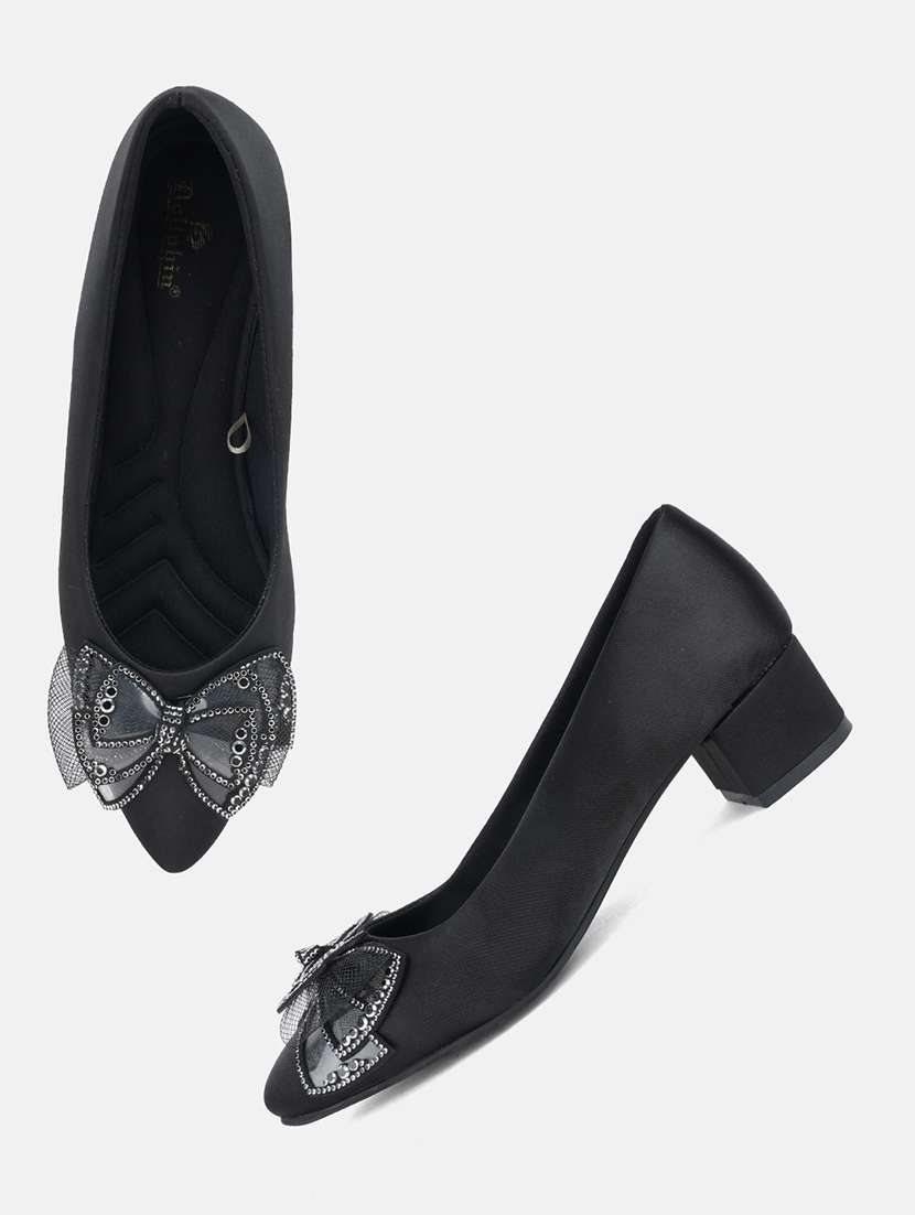 women solid slip on pump - 22292192 -  Standard Image - 4