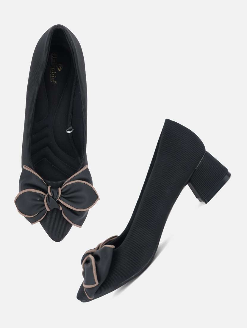 women solid slip on pump - 22292198 -  Standard Image - 4