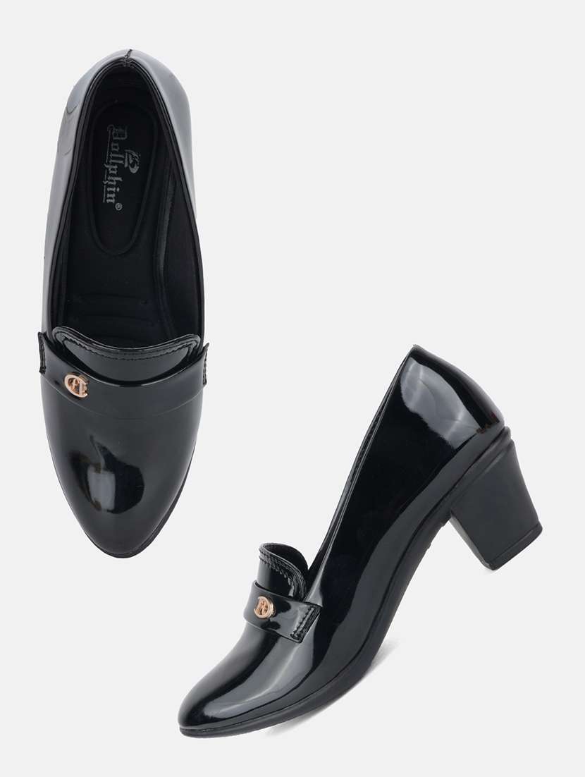 women solid slip on pump - 22292205 -  Standard Image - 4