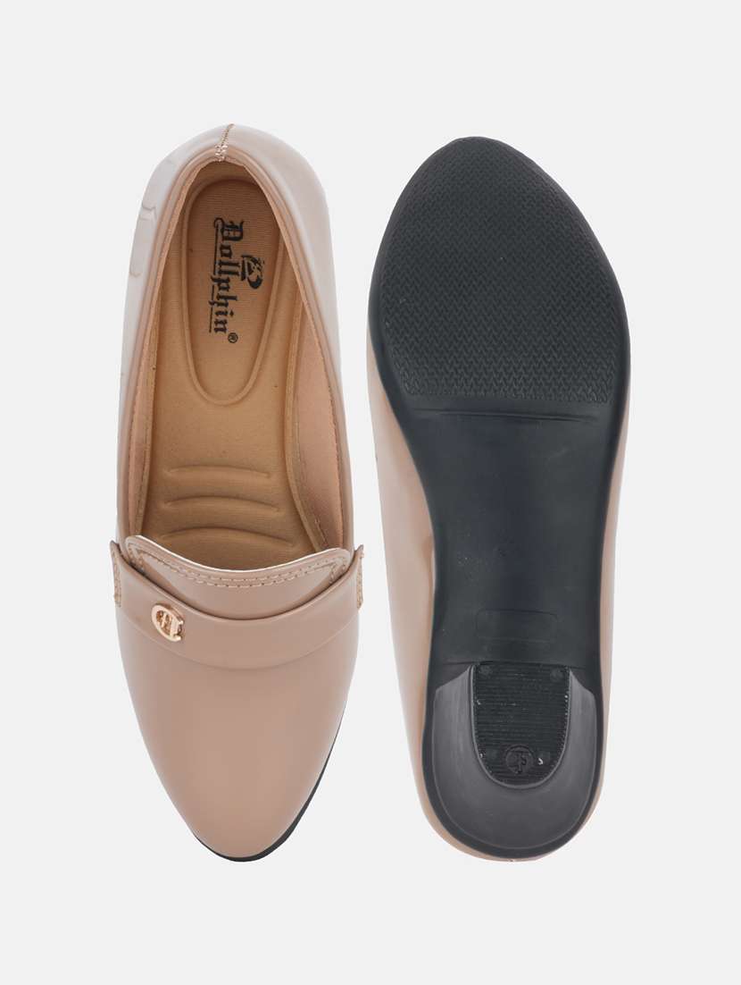 women solid slip on pump - 22292206 -  Standard Image - 4