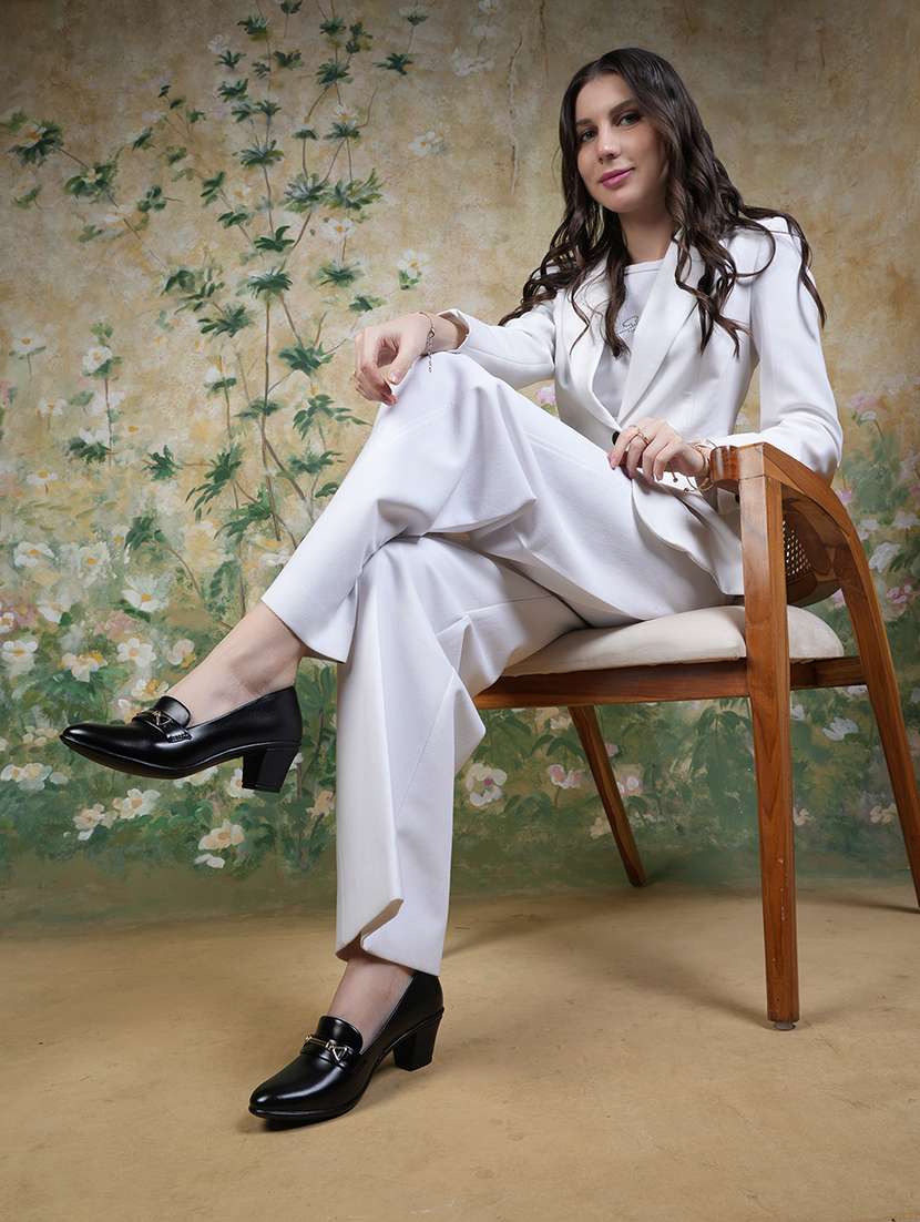 women solid slip on pump - 22292208 -  Standard Image - 1