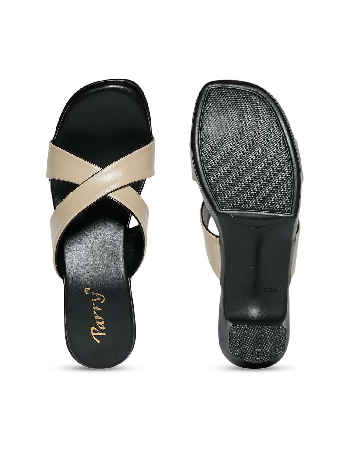 women solid slip on sandals - 22292282 -  Standard Image - 4