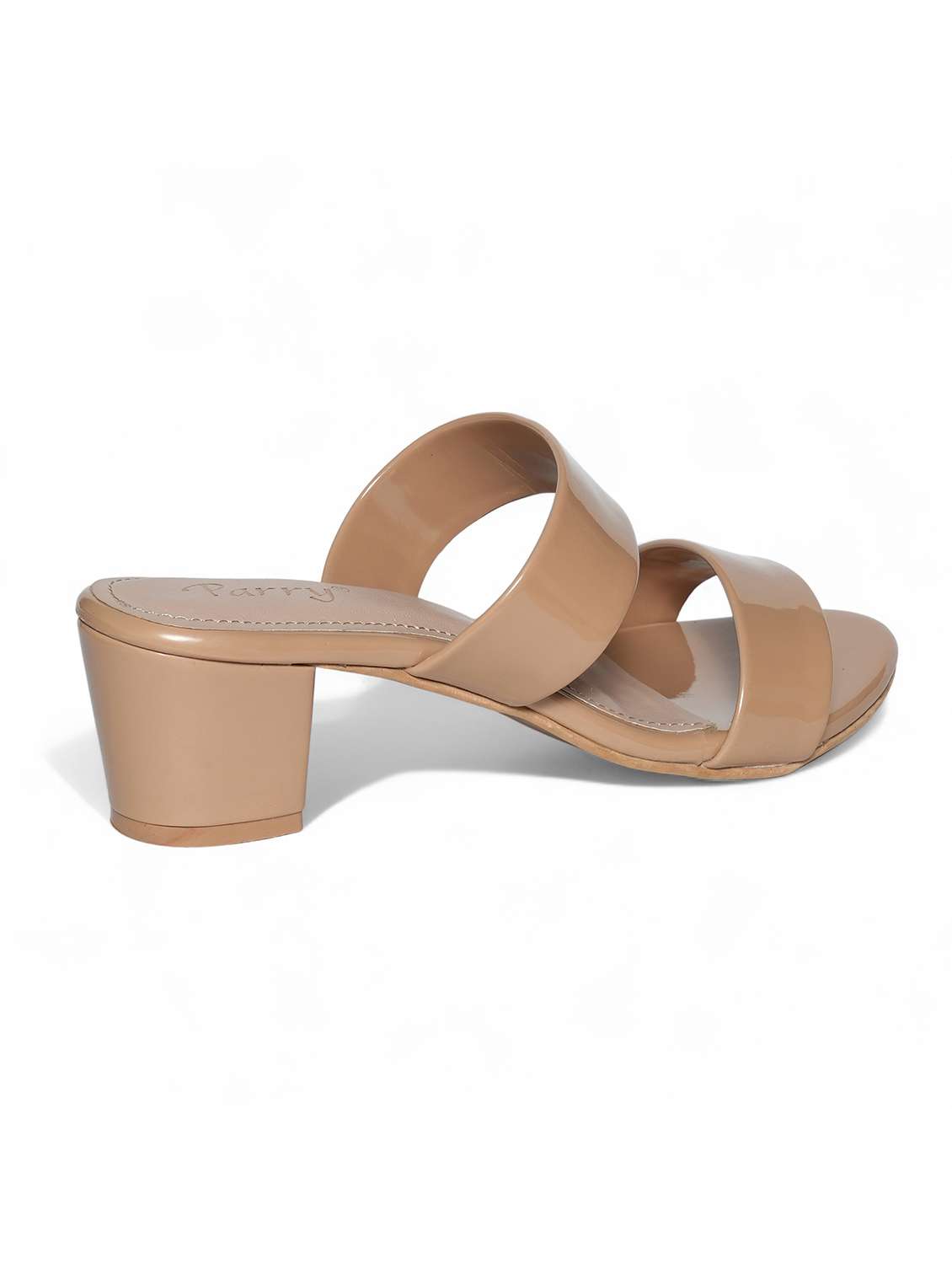 women beige solid slip on sandal - 22292286 -  Standard Image - 4