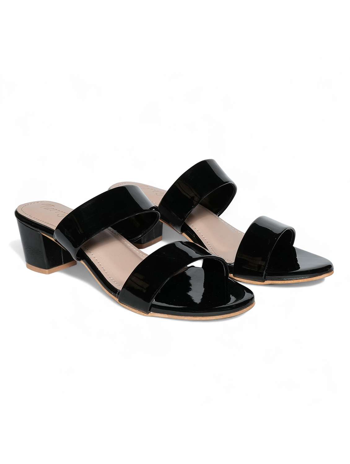 women black slip on sandal - 22292287 -  Standard Image - 1