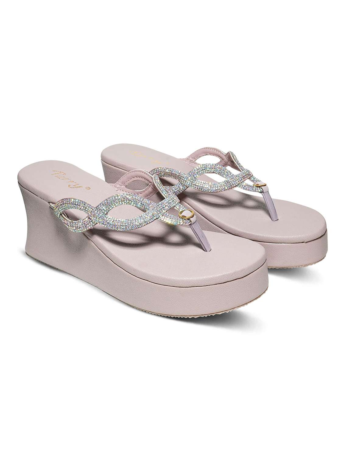 women solid slip on wedge - 22292290 -  Standard Image - 1