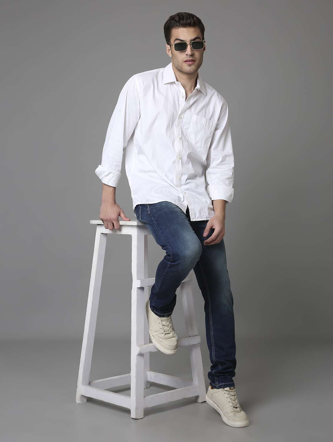 men washed mid rise full length jeans - 22292670 -  Standard Image - 4