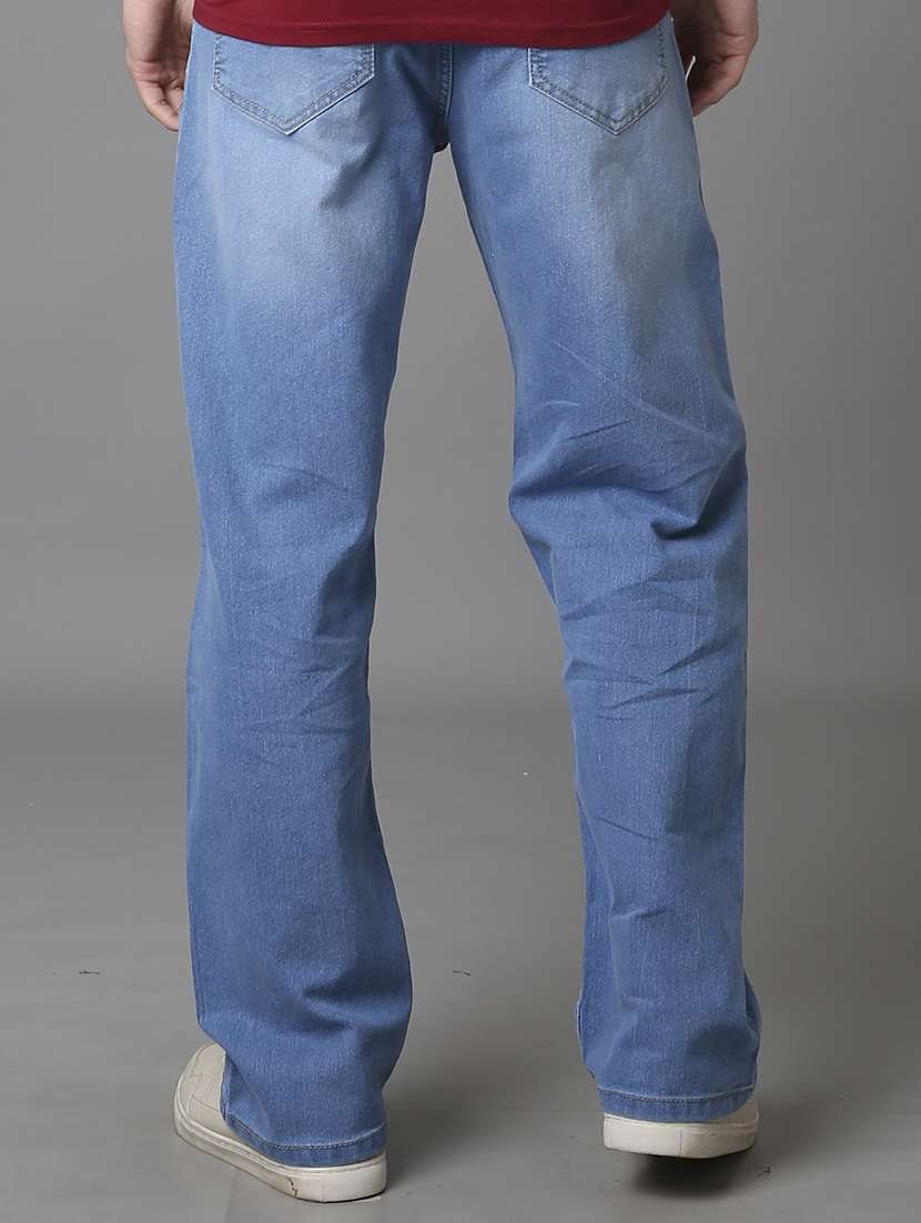 men washed high rise full length jeans - 22292675 -  Standard Image - 6