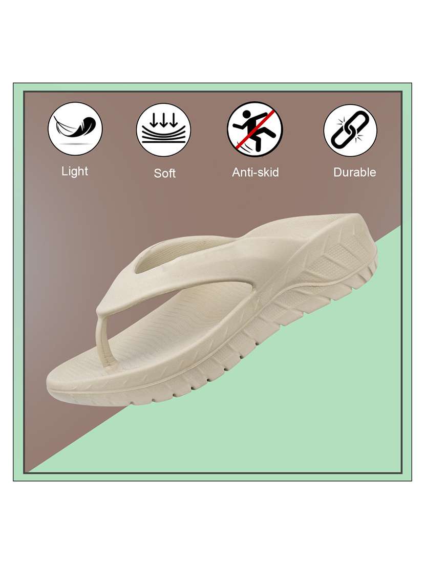 Men Solid Toe Seperator Slipper - 22292996 -  Standard Image - 4