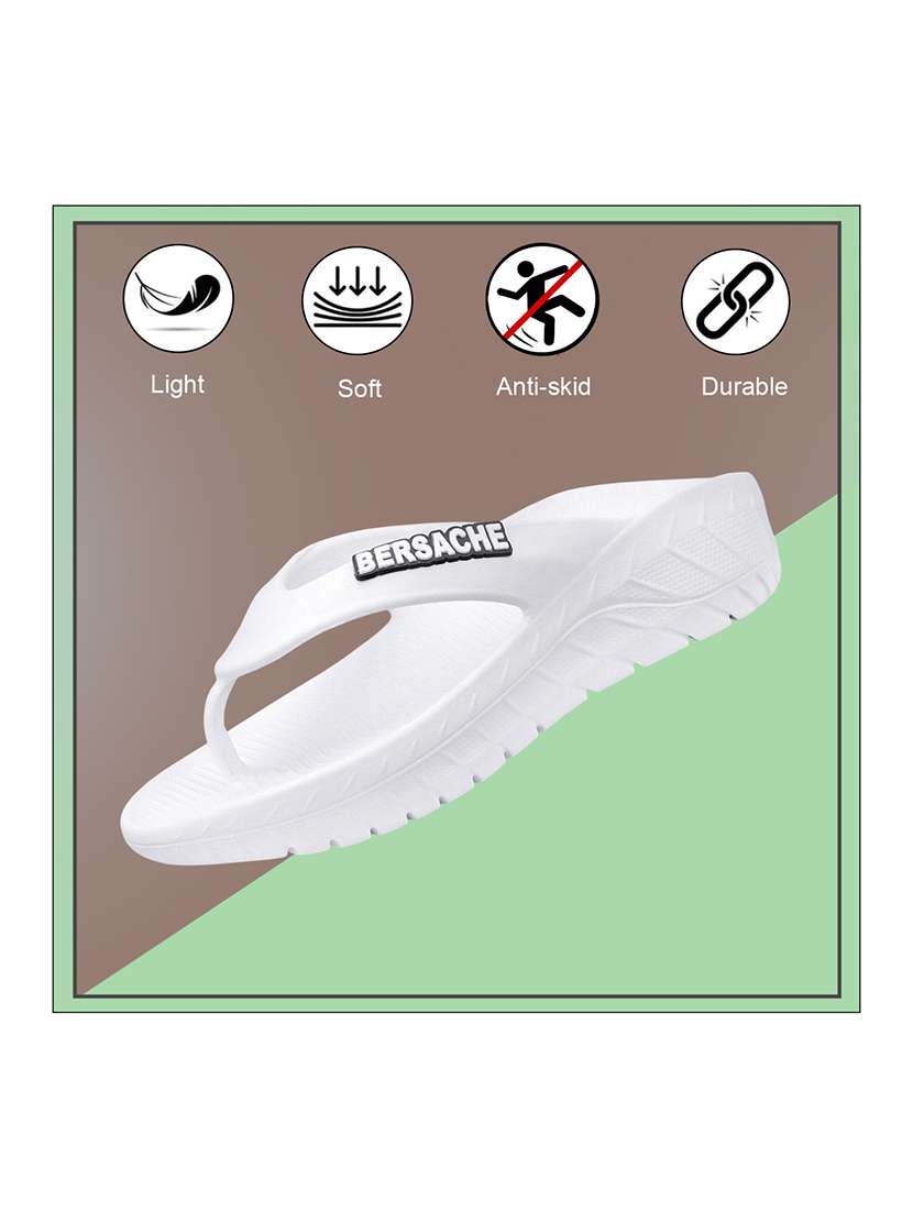 men solid toe seperator slipper - 22292997 -  Standard Image - 1