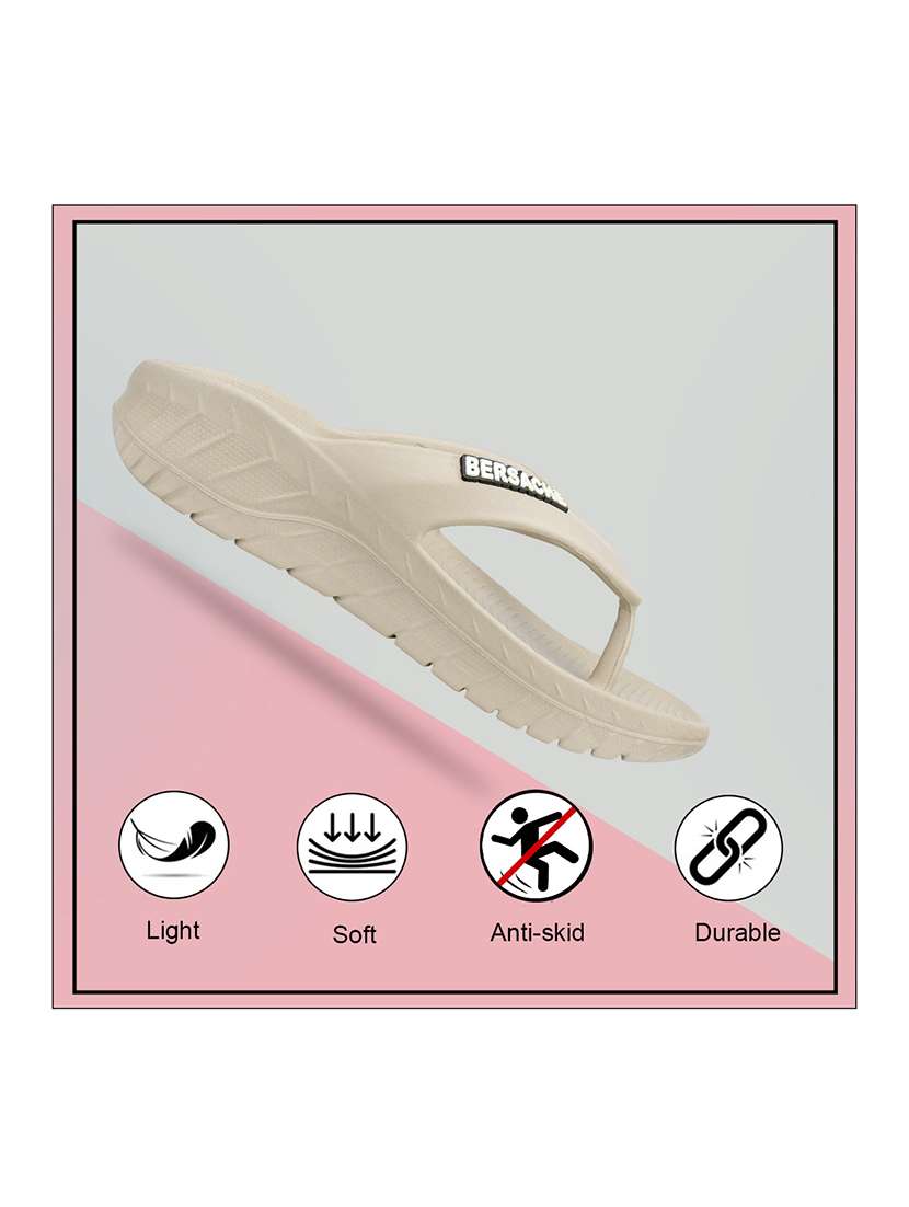 men solid toe seperator slipper - 22293006 -  Standard Image - 1