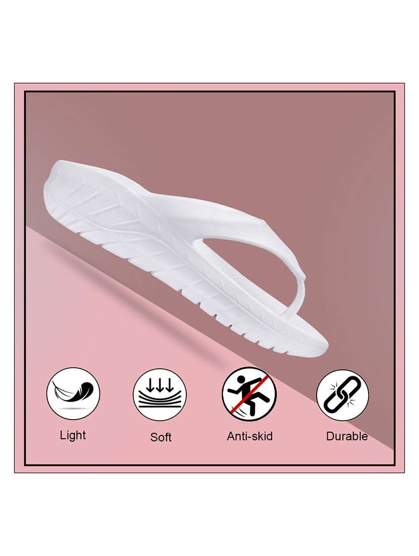 men solid toe seperator slipper - 22293007 -  Standard Image - 4