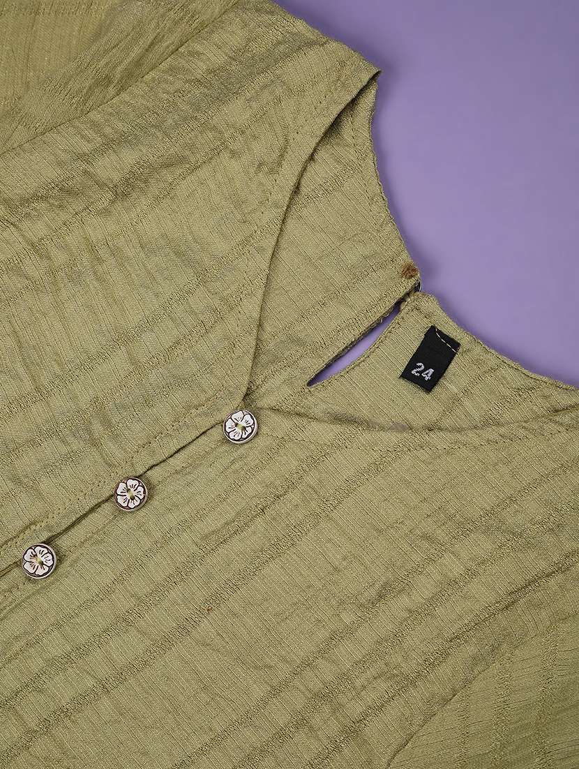 girls self designed bell sleeve tiered top - 22293266 -  Standard Image - 4