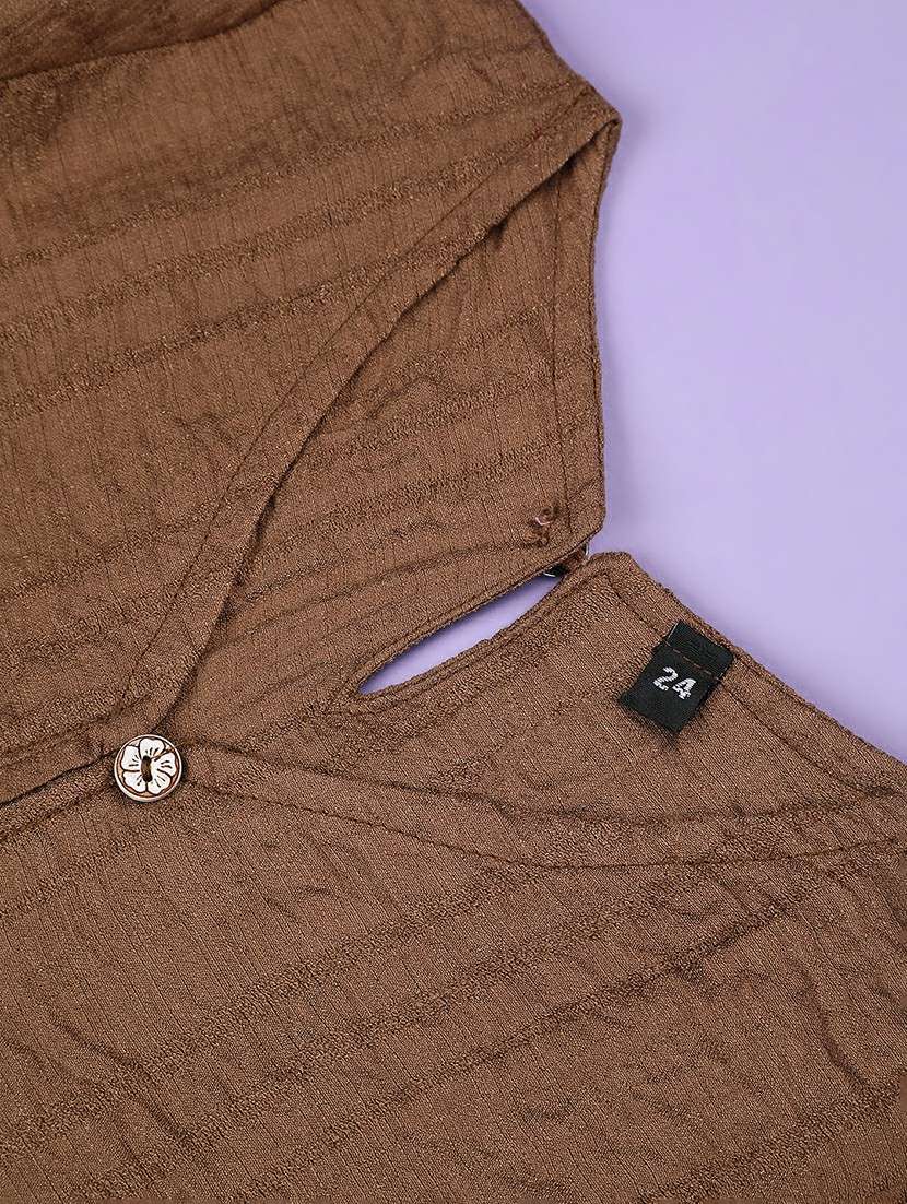 girls solid bell sleeve tiered top - 22293269 -  Standard Image - 4