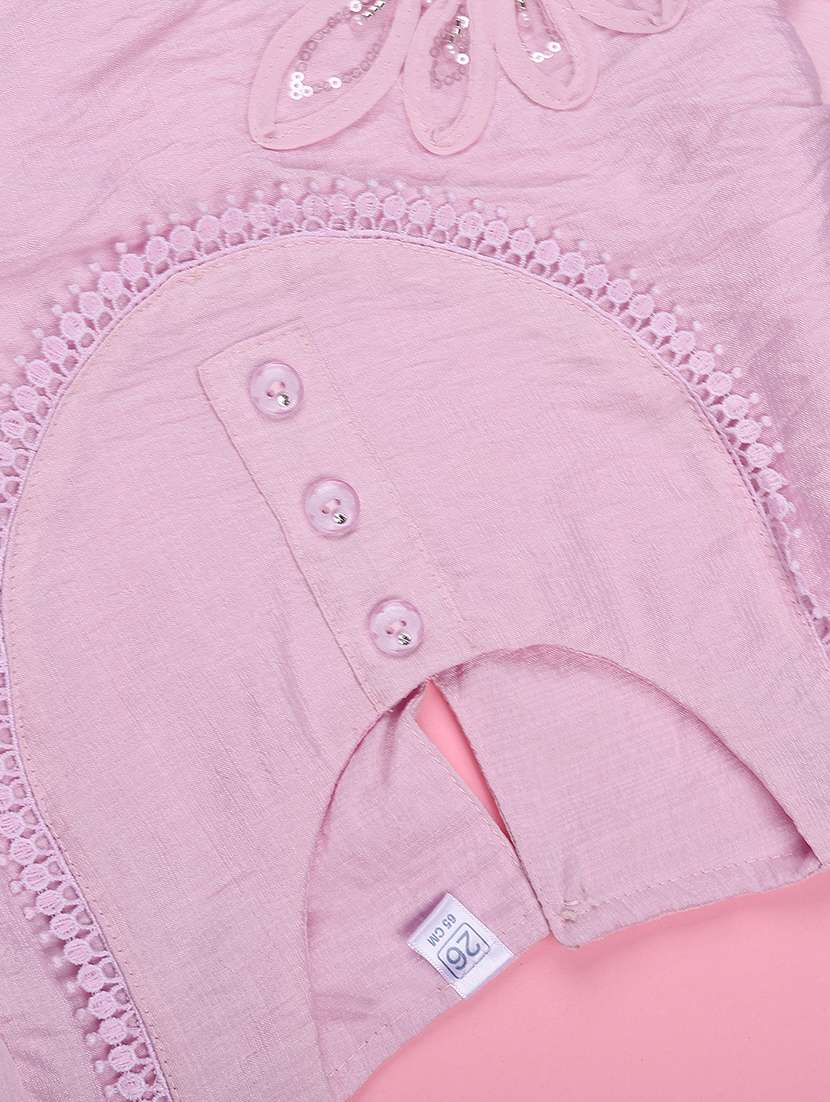 girls embellished bell sleeve top - 22293308 -  Standard Image - 4