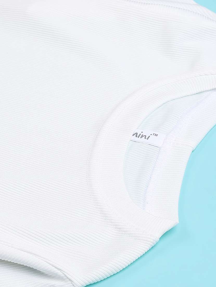 girls solid short sleeve tee - 22293445 -  Standard Image - 4