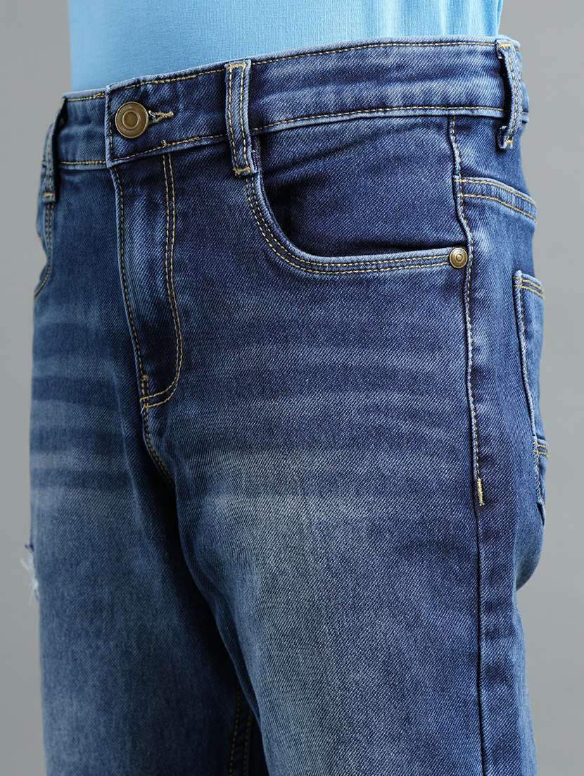 boys distressed mid rise slim fit jean - 22293621 -  Standard Image - 4