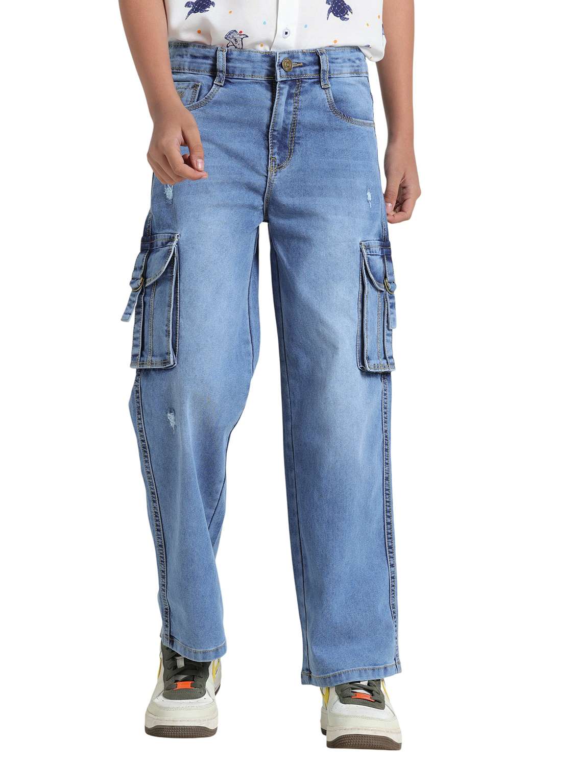 blue denim plain jean - 22293626 -  Standard Image - 1