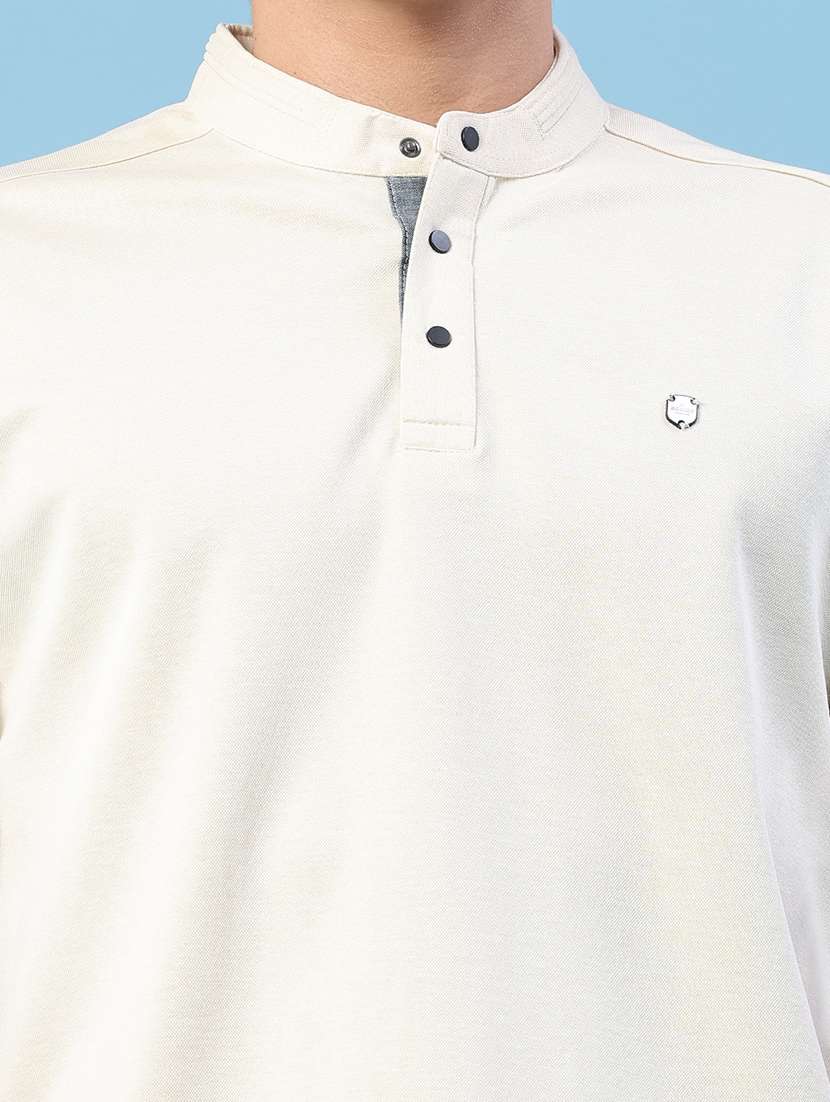 men solid short sleeves regular fit t-shirt - 22293676 -  Standard Image - 1