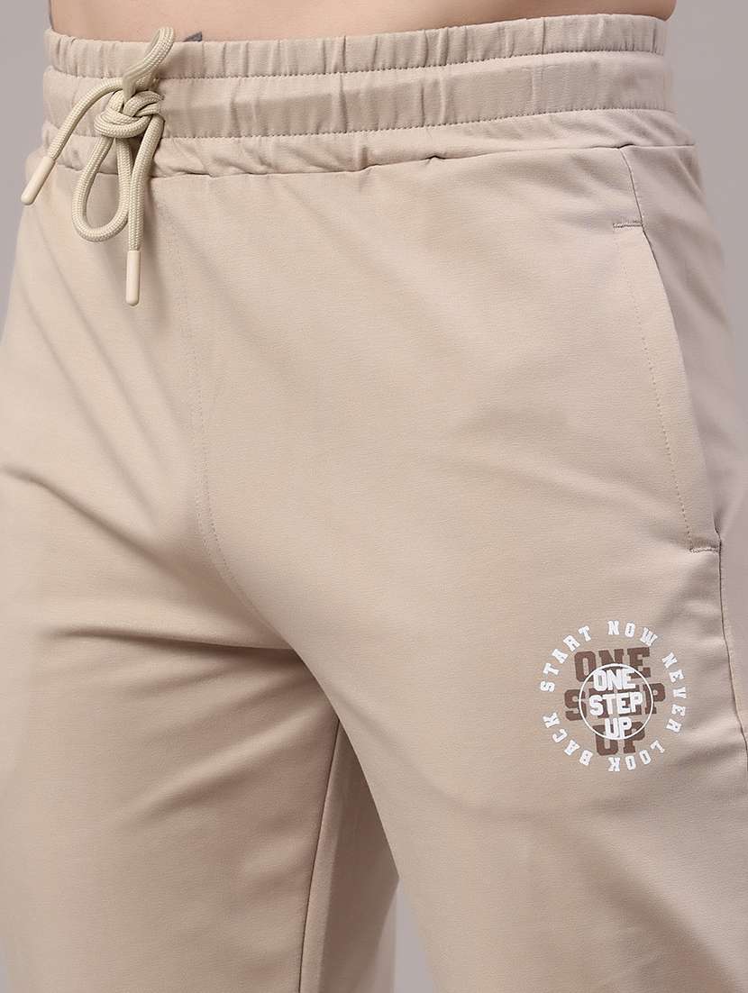 men printed mid rise regular fit trackpant - 22293790 -  Standard Image - 1