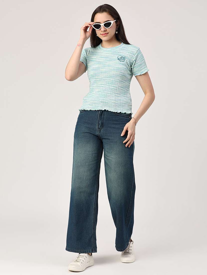 Women Printed Short Sleeves Regular Fit T-shirt - 22293860 -  Standard Image - 4