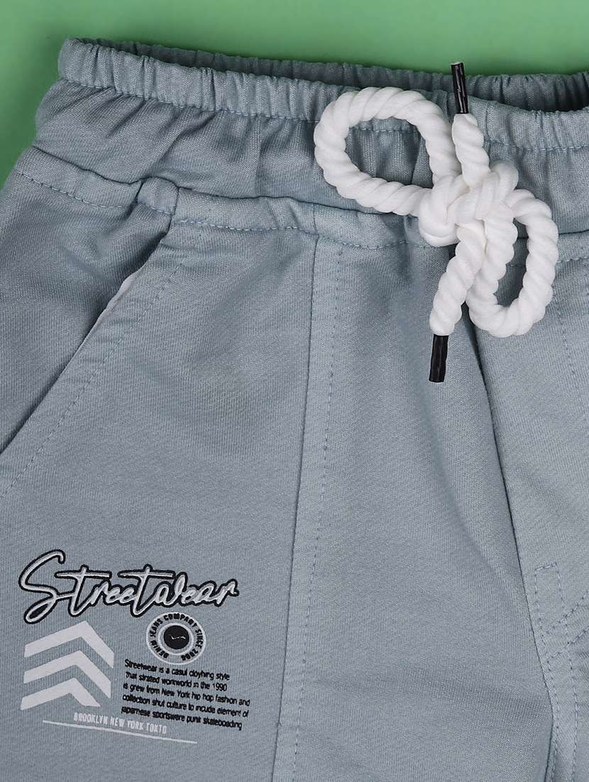 boys striped short sleeve t-shirt & shorts co-ords set - 22293929 -  Standard Image - 4